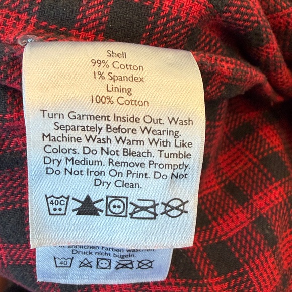 Eddie Bauer flannel lined jeans - Picture 5 of 7
